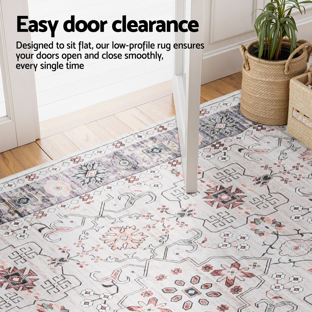 Artiss Washable Floor Rug 240X340cm Large Area Rug Modern Living Room Carpet FLR-4139-240X340-BG
