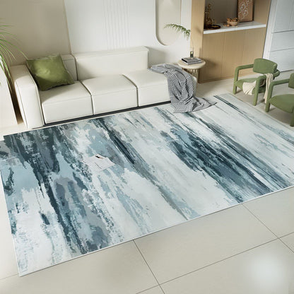 Artiss Rug 200x290cm Area Rug Washable Mat Large Carpet Soft Short Pile Poca FLR-4233-200X290-BG-GR