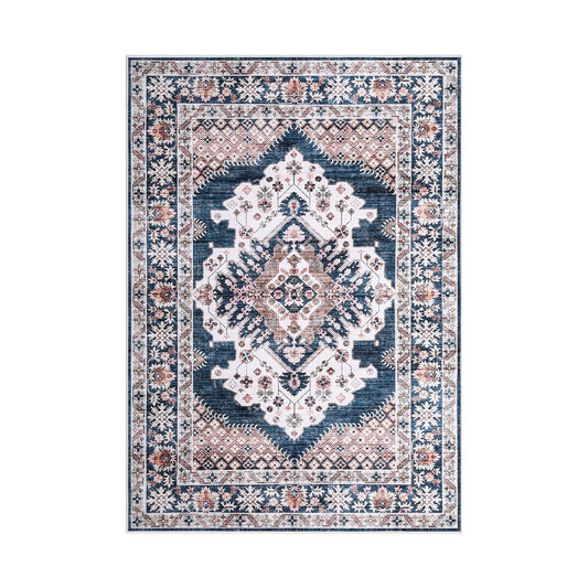 Artiss Floor Rug 160X230cm Large Washable Persian Area Rug Living Room Carpet FLR-4857-160X230-BL