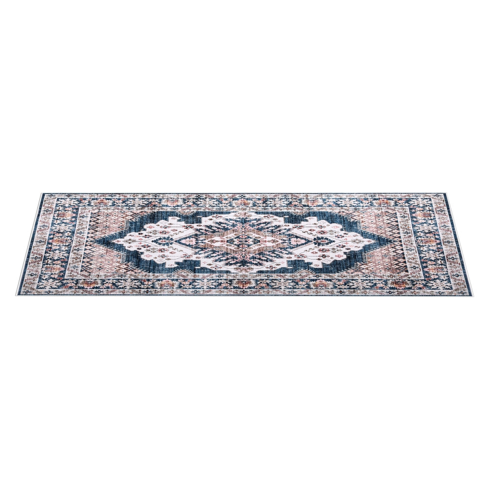 Artiss Floor Rug 240x340cm Large Washable Persian Area Rug Living Room Carpet FLR-4857-240X340-BL