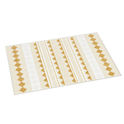 Artiss Rug 200x290cm Area Rug Washable Mat Large Carpet Soft Short Pile Ella FLR-BSM01-200X290-YE