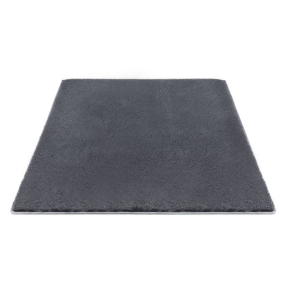 Artiss Floor Rug 200x290cm Plush Area Shaggy Rug Living Room Bedroom Carpet Grey FLR-FLU01-200X290-GY