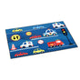 Artiss Rug 120x160cm Area Rug Washable Mat Large Carpet Soft Short Pile Kids FLR-KID01-120X160-BU