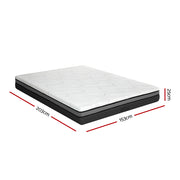 Giselle Bedding Memory Foam Mattress Bed Cool Gel Non Spring 25cm Queen FOAM-B-MFM-H025-Q