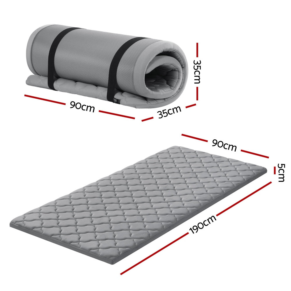 Giselle Bedding Single Foldable Mattress Camping Mat FOAM-C-MFM-CAMP-S