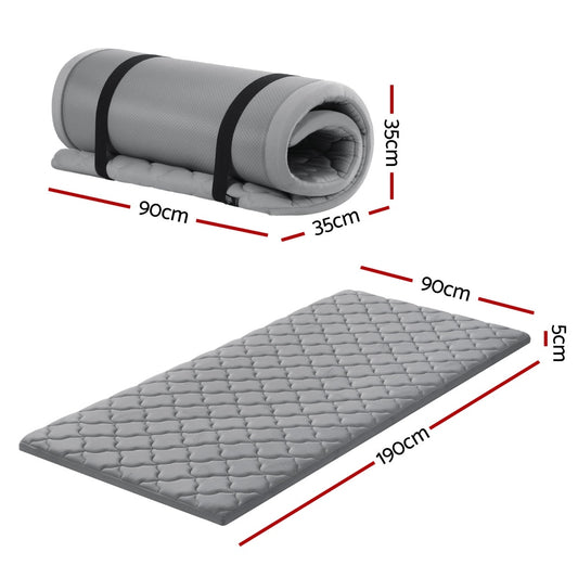 Giselle Bedding Single Foldable Mattress Camping Mat FOAM-C-MFM-CAMP-S