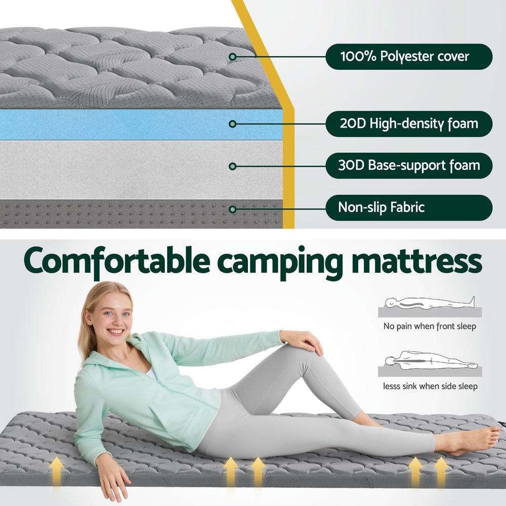 Giselle Bedding Single Foldable Mattress Camping Mat FOAM-C-MFM-CAMP-S