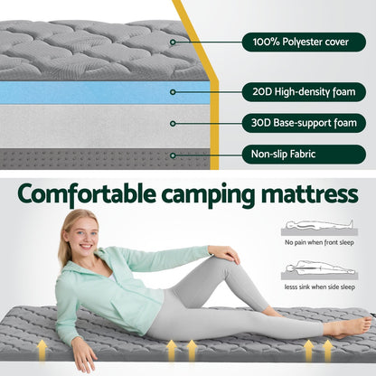 Giselle Bedding Single Foldable Mattress Camping Mat FOAM-C-MFM-CAMP-S