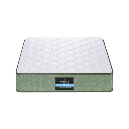Giselle 25cm Memory Foam Mattress Dual Layer Zipper Cover Cool Charcoal Foam Mattresses Single FOAM-C-MFM-LEAF-H025-S