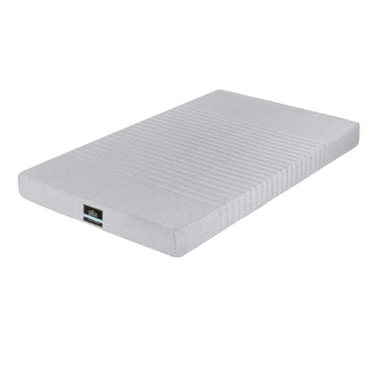 Giselle Bedding Cool Gel Memory Foam Mattress Charcoal 7-Zone Washable Bamboo Cover 15cm King Single