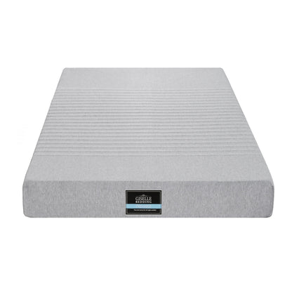 Giselle Bedding Cool Gel Memory Foam Mattress Charcoal 7-Zone Washable Bamboo Cover 15cm Single FOAM-C-MFM-NOBLE-H015-S