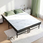 Giselle Folding Bed with Mattress Double Portable Foldable Guest Bed Bamboo Cover FOAM-MFM-BF-BAM-D