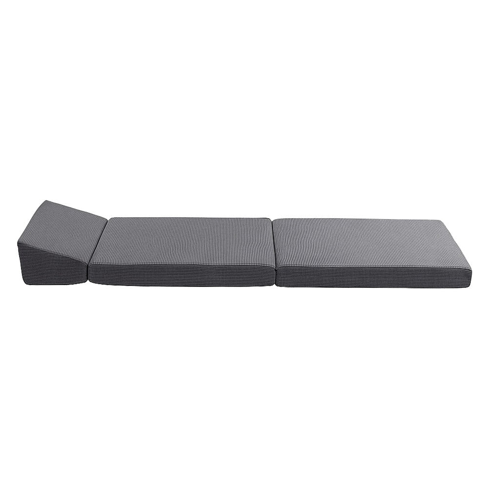 Giselle Foldable Mattress Folding Sofa Bed Trifold Sleeping Camping Cushion Mat FOAM-MFM-CDF-GY