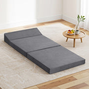 Giselle Foldable Mattress Folding Sofa Bed Trifold Sleeping Camping Cushion Mat FOAM-MFM-CDF-GY