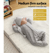 Giselle Bedding Foldable Mattress Folding Foam Cot Bed Cool Gel FOAM-MFM-COT-GEL-WH