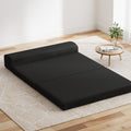Giselle Bedding Foldable Mattress Folding Foam Bed Mat Double Black FOAM-MFM-CU02-DOU-MES-BK