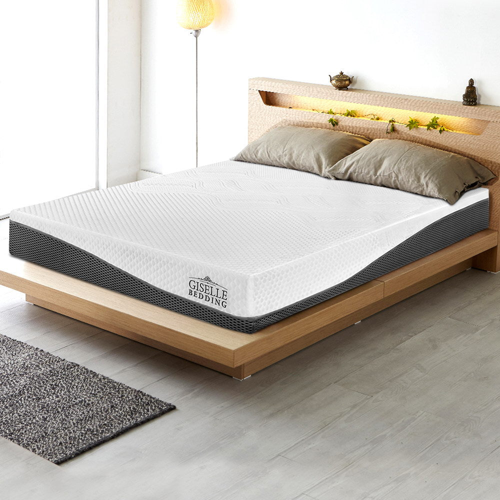 Giselle Bedding Memory Foam Mattress Bed Cool Gel Non Spring 21cm Double FOAM-MFM-H021-D