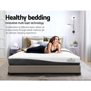 Giselle Bedding Memory Foam Mattress Bed Cool Gel Non Spring 21cm Double FOAM-MFM-H021-D