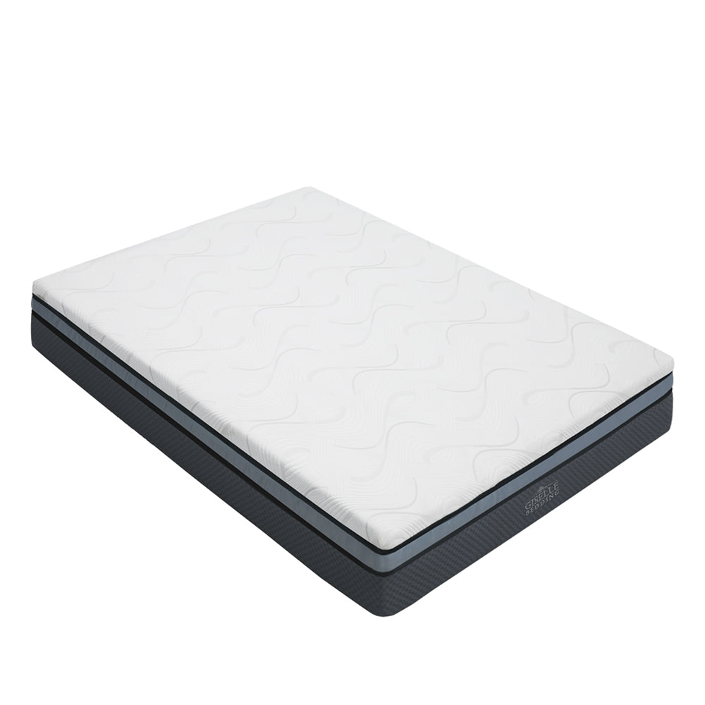 Giselle Bedding Memory Foam Mattress Bed Cool Gel 25cm King Single FOAM-MFM-H025-KS