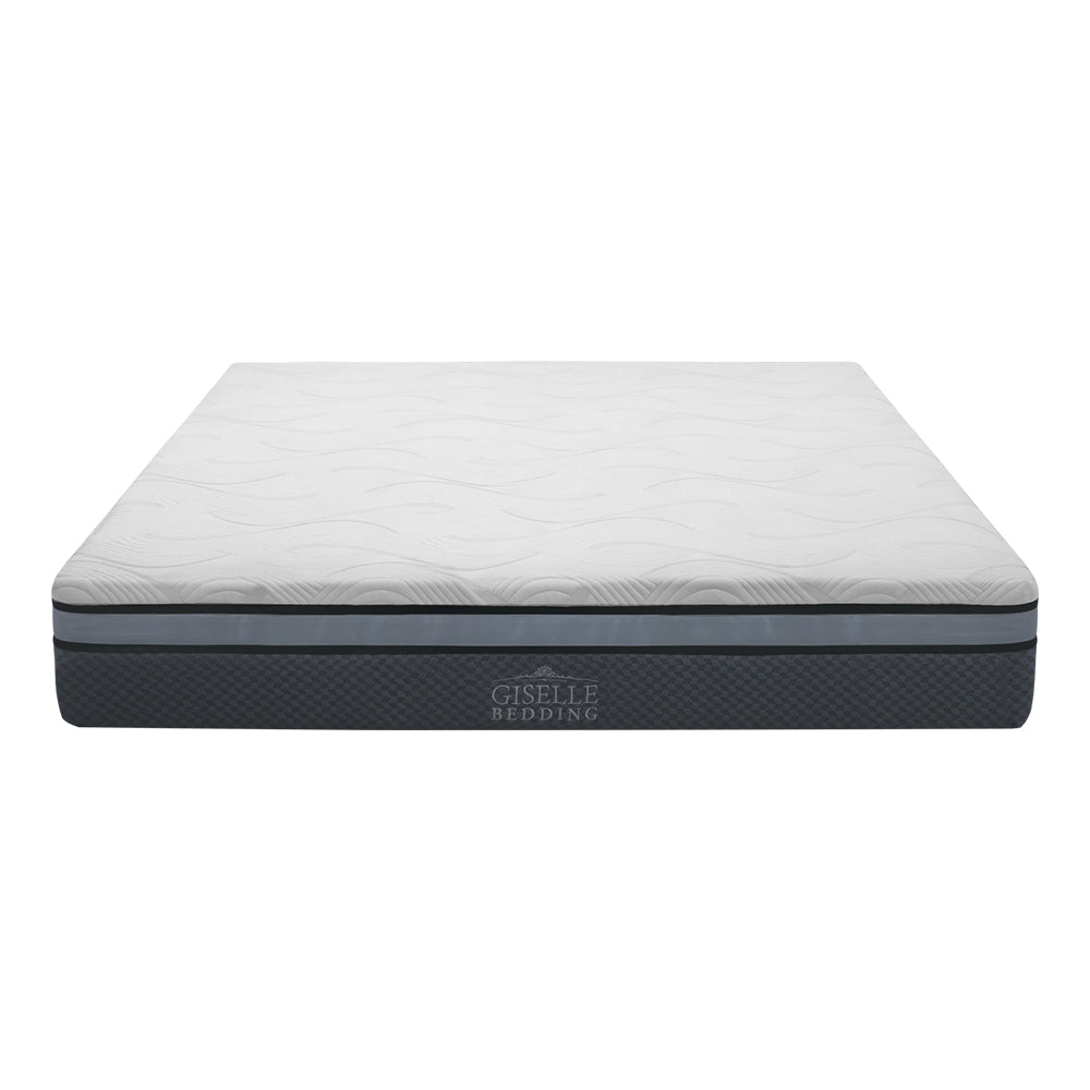 Giselle Bedding Memory Foam Mattress Bed Cool Gel 25cm King Single FOAM-MFM-H025-KS