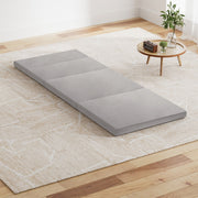 Giselle Foldable Mattress Folding Sofa Bed 4-fold Sleeping Camping Cushion Mat FOAM-MFM-LOGI-LI-GY