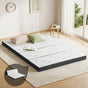 Giselle Foldable Mattress Folding Foam Mattresses Bamboo Double FOAM-MFM-RAFA-BAM-BK-D