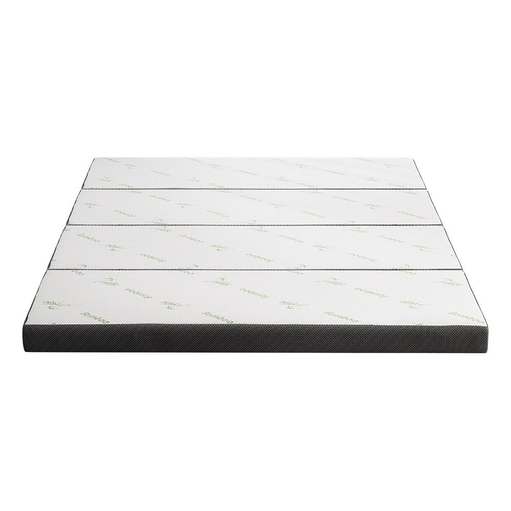 Giselle Bedding Foldable Mattress Folding Foam Queen Bamboo FOAM-MFM-RAFA-BAM-Q