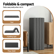 Giselle Bedding Foldable Mattress Folding Foam Mattresses Portable Mat Double FOAM-MFM-RAFA-GY-D