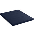 Giselle Foldable Mattress Folding Foam Mattresses Portable Floor Mat Blue Double FOAM-MFM-RAFA-MESH-D