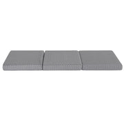 Giselle Foldable Mattress Folding Sofa Bed Trifold Memory Foam Camping Cushion Mat FOAM-MFM-TRIO-DUAL-GY