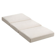 Giselle Bedding Foldable Mattress Fleece Portable 3-fold Folding Foam Mattresses FOAM-MFM-TRIO-FE