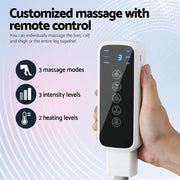 Livemor Foot Massager Leg Knee Massager with Air Compression 3 Massage Modes Heating FOOT-MASSAGE-01-BK