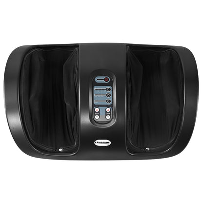 Livemor Foot Massager Shiatsu Massagers Electric Roller Kneading Leg Black FOOT-MASSAGE-188-BK