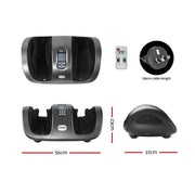 Livemor Foot Massager Shiatsu Massagers Electric Roller Kneading Leg Grey FOOT-MASSAGE-188-SI