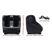 Livemor Foot Massager Shiatsu Massagers Electric Roller Calf Leg Kneading Black FOOT-MASSAGE-288-BK