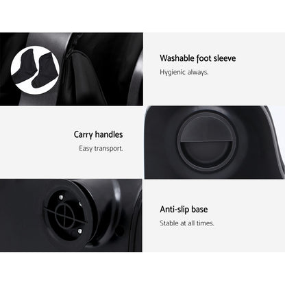 Livemor Foot Massager Shiatsu Massagers Electric Roller Calf Leg Kneading Black FOOT-MASSAGE-288-BK