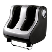 Livemor Foot Massager Shiatsu Massagers Electric Roller Calf Leg Kneading Silver FOOT-MASSAGE-288-SI