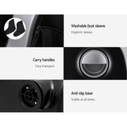 Livemor Foot Massager Shiatsu Massagers Electric Roller Calf Leg Kneading Silver FOOT-MASSAGE-288-SI