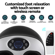 Livemor Kneading Heated Foot Massager Electric Massagers FOOT-MASSAGE-506-BK