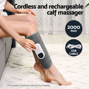 Livemor Leg Massager Heated Air Compression Calf Relaxation FOOT-MASSAGE-CALF-GY