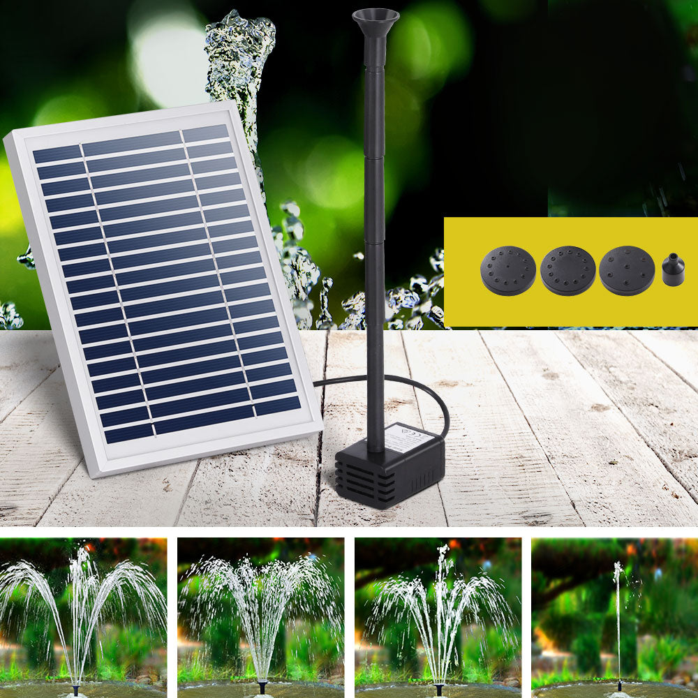 Gardeon Solar Pond Pump Submersible Water Fountain Kit 4.4FT FOUNT-POND-B-20