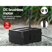 Gardeon Solar Pond Pump with Filter Box 4.6FT FOUNT-POND-B-500-BOX