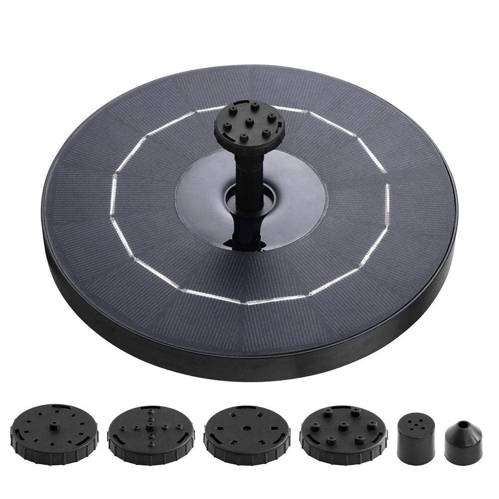 Gardeon Floating Solar Pond Water Fountain Pump Submersible Fountains 250L/H FOUNT-POND-B-BB01