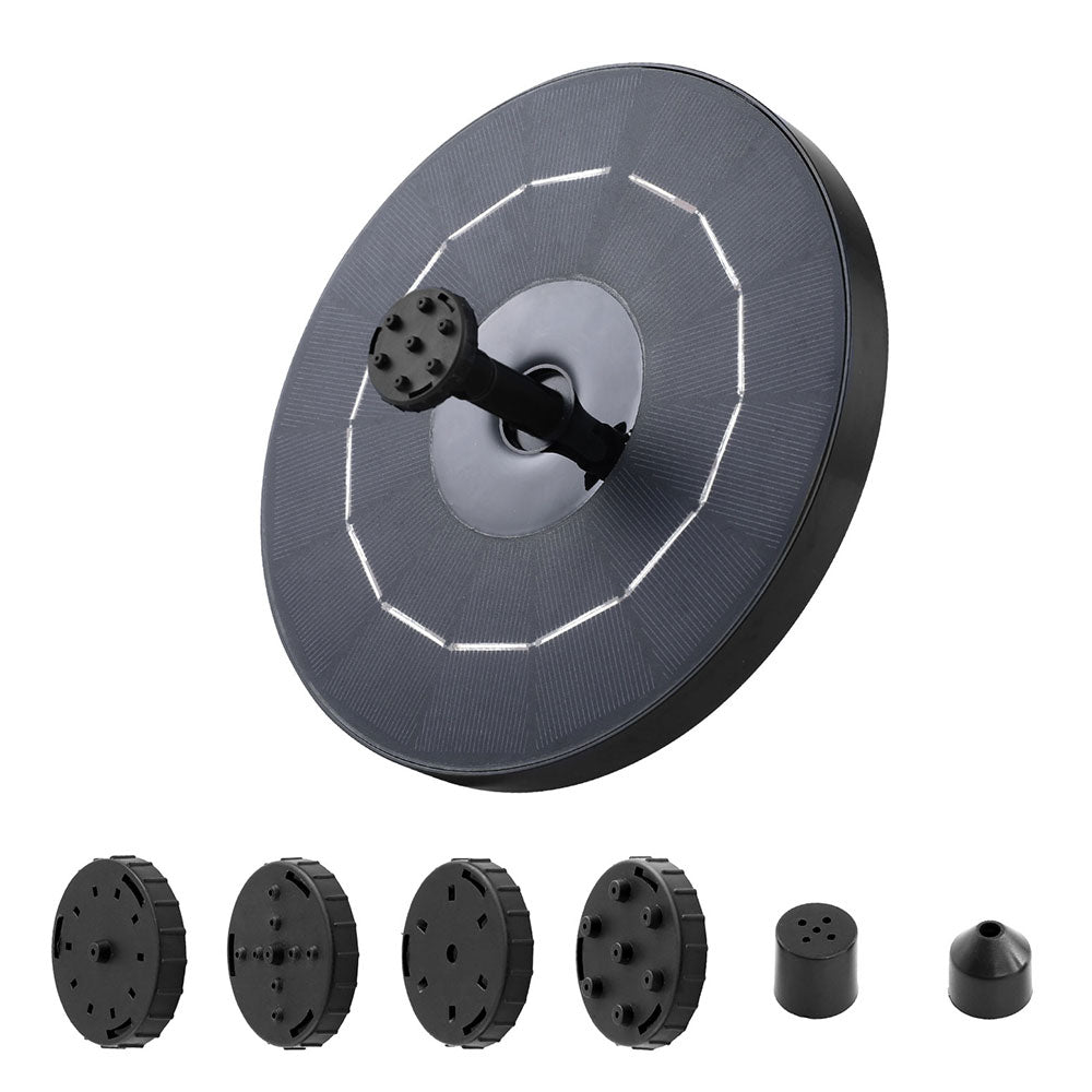 Gardeon Floating Solar Pond Water Fountain Pump Submersible Fountains 250L/H FOUNT-POND-B-BB01