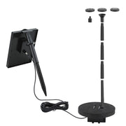 Gardeon Solar Pond Pump Water Fountain Submersible Floating Bird Bath 190L/H FOUNT-POND-B-BB03