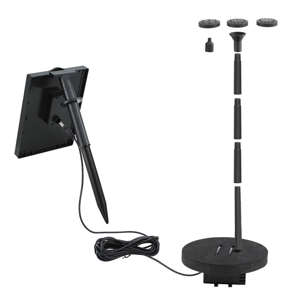 Gardeon Solar Pond Pump Water Fountain Submersible Floating Bird Bath 190L/H FOUNT-POND-B-BB03