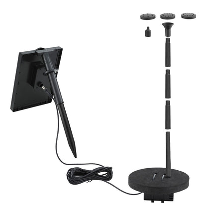 Gardeon Solar Pond Pump Water Fountain Submersible Floating Bird Bath 190L/H FOUNT-POND-B-BB03