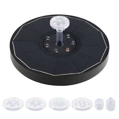 Gardeon Floating Solar Pond Water Fountain Pump Outdoor Fountains LED Light FOUNT-POND-B-LED-BB02