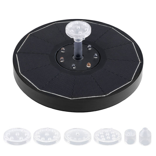 Gardeon Floating Solar Pond Water Fountain Pump Outdoor Fountains LED Light FOUNT-POND-B-LED-BB02