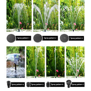 Gardeon Solar Pond Pump 6 FT FOUNT-POND-C-60